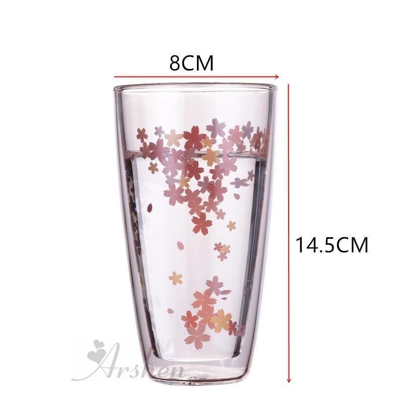 Sakura Glass Cup