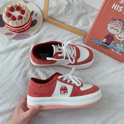 Strawberry Milk Shoes