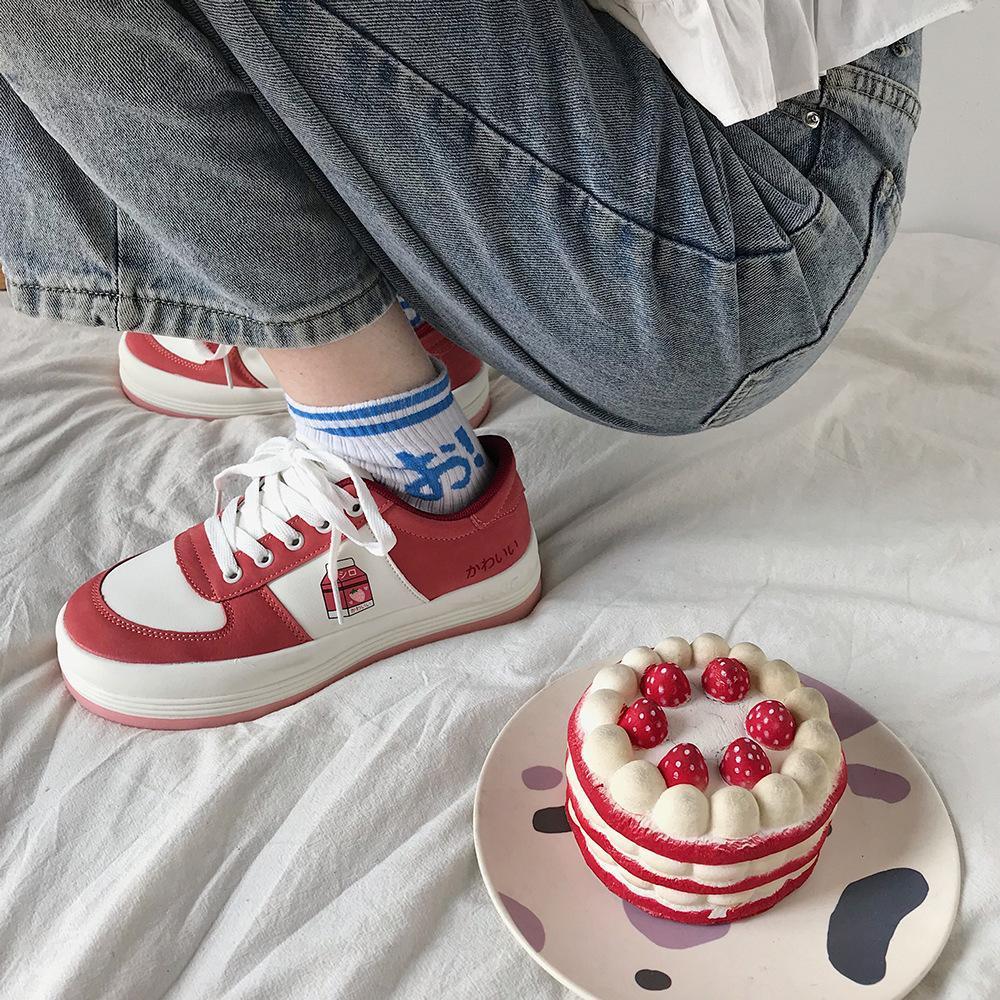 Strawberry Milk Shoes