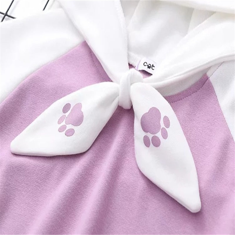 Patchwork Paw Hoodie