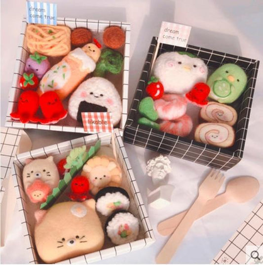 Bento Box Wollfilz-Nadel-Bastelset