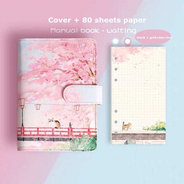 Cherry Blossom Journal Gift Set