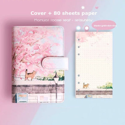 Cherry Blossom Journal Gift Set