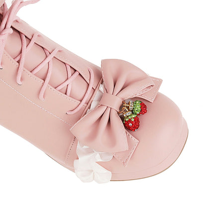 Strawberry Bunny Lolita Shoes