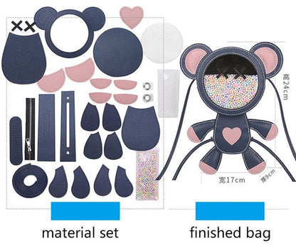 Cute Bear Handbag Craft Kit