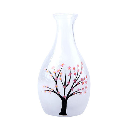 Frosted Plum Blossom Sake Set