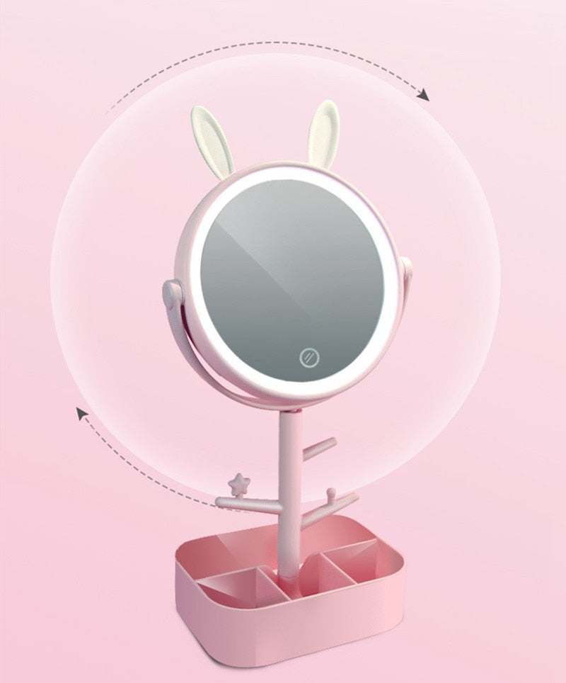 Kawaii Vanity Mirror Lamp