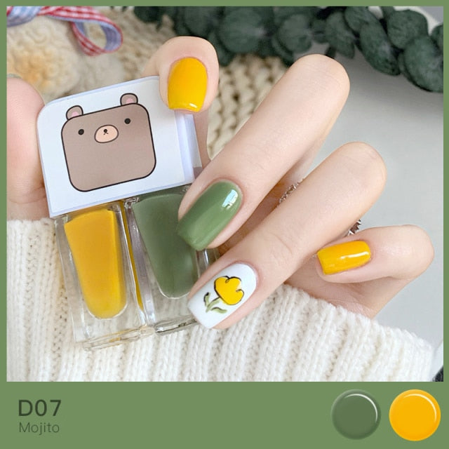 Kawaii Nail Polish Combo Set