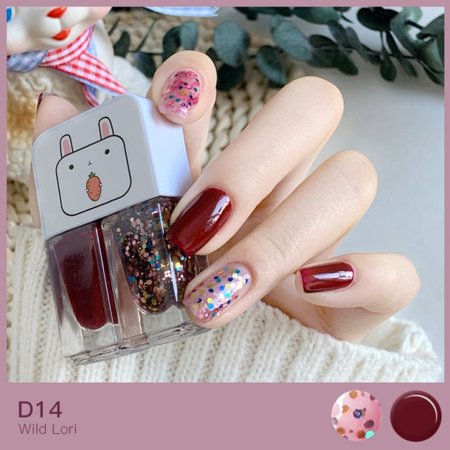 Kawaii Nail Polish Combo Set