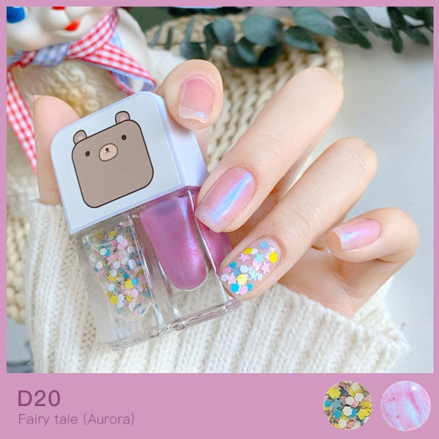 Kawaii Nail Polish Combo Set