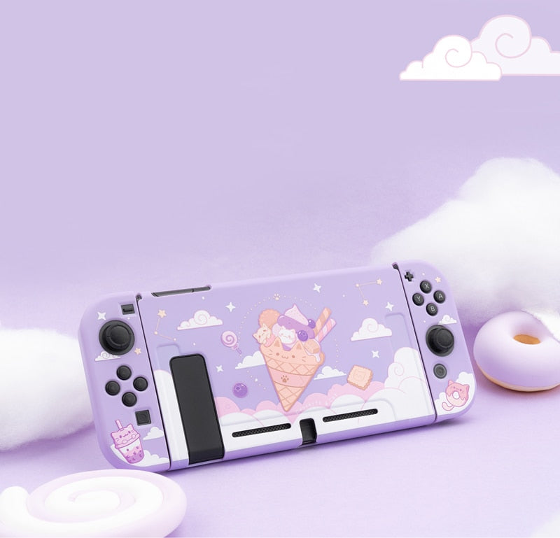 Ice Cream Cat Nintendo Switch Softcover