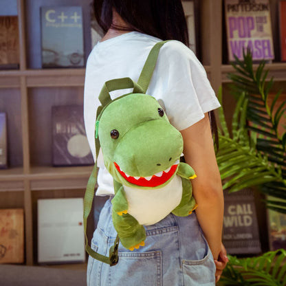 Plumpy Dinosaur Plush Backpack