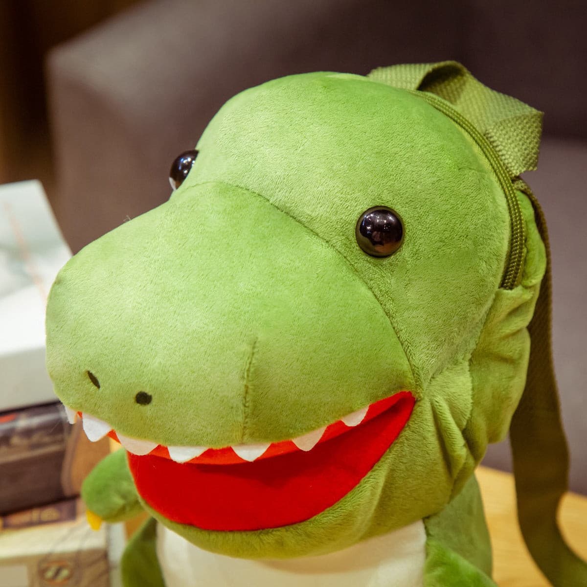 Plumpy Dinosaur Plush Backpack