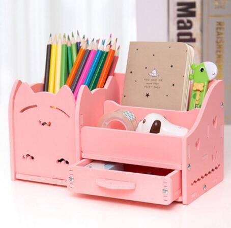 Neko Cat Desktop Organizer