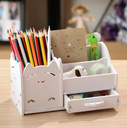 Neko Cat Desktop-Organizer