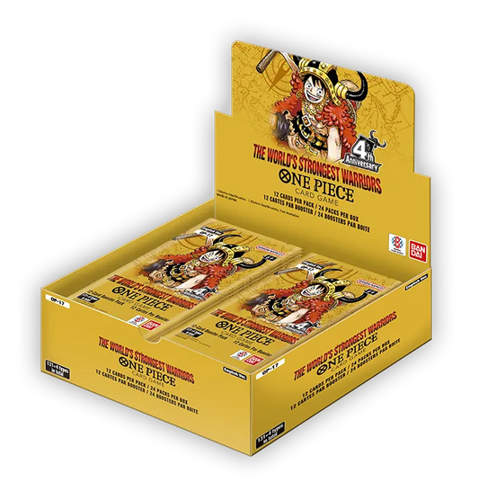 One Piece TCG BOOSTER BOX -THE WORLD’S STRONGEST WARRIORS- [OP-17]