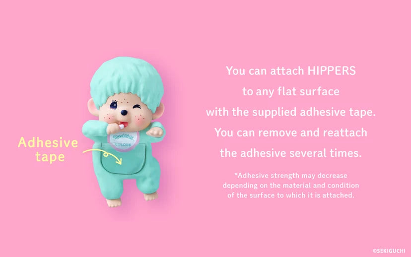 HIPPERS Monchhichi COLORS: Wink Series Blind Box
