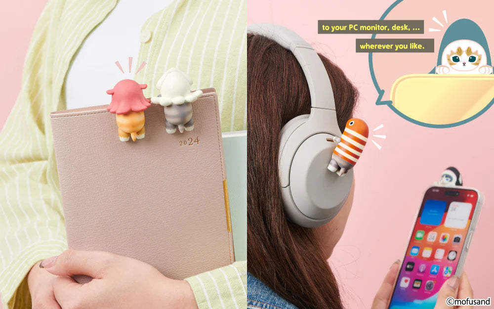 HIPPERS Mofusand Blind Box - Official Japanese Cat Collectible Figure