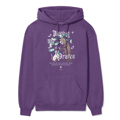 Digging My Own Graves Cat Hoodie