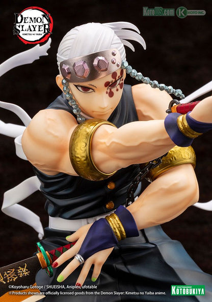 Demon Slayer: Kimetsu no Yaiba - Tengen Uzui ArtFX J Figure with Bonus Part
