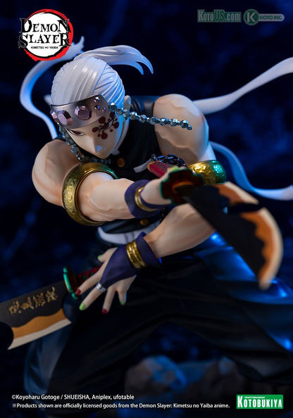 Demon Slayer: Kimetsu no Yaiba - Tengen Uzui ArtFX J Figure with Bonus Part