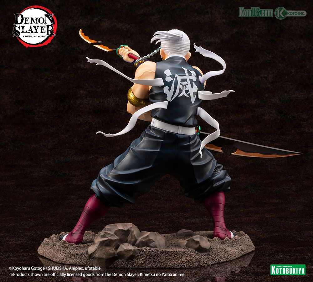 Demon Slayer: Kimetsu no Yaiba - Tengen Uzui ArtFX J Figure with Bonus Part