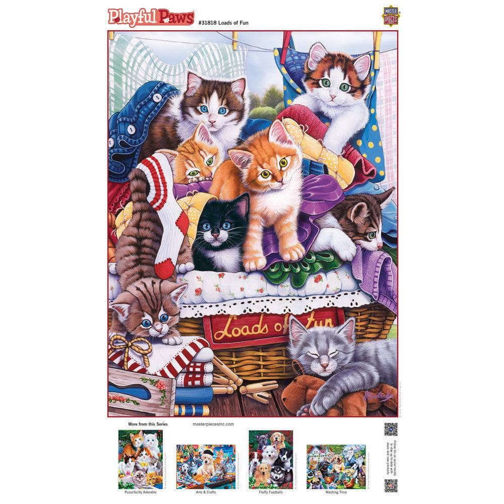 Playful Paws - Loads of Fun 300 Piece EZ Grip Jigsaw Puzzle