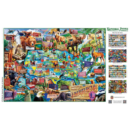National Parks of America 1000 Piece Jigsaw Puzzle