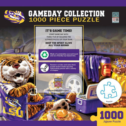 LSU Tigers - Gameday 1000 Piece Jigsaw Puzzle