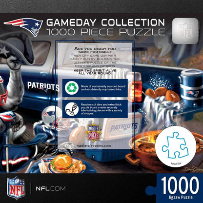 New England Patriots - Gameday 1000 Piece Jigsaw Puzzle