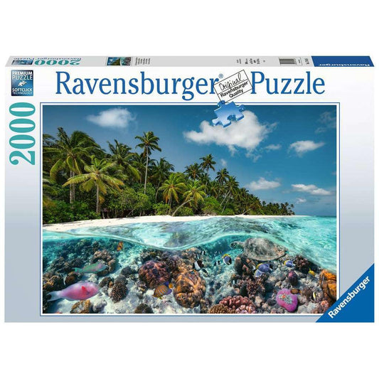 A Dive in the Maldives 2000 Piece Puzzle