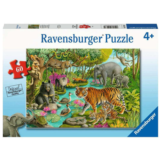 Animals of India 60 Piece Puzzle