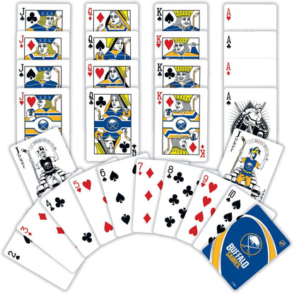 Buffalo Sabres Playing Cards - 54 Card Deck