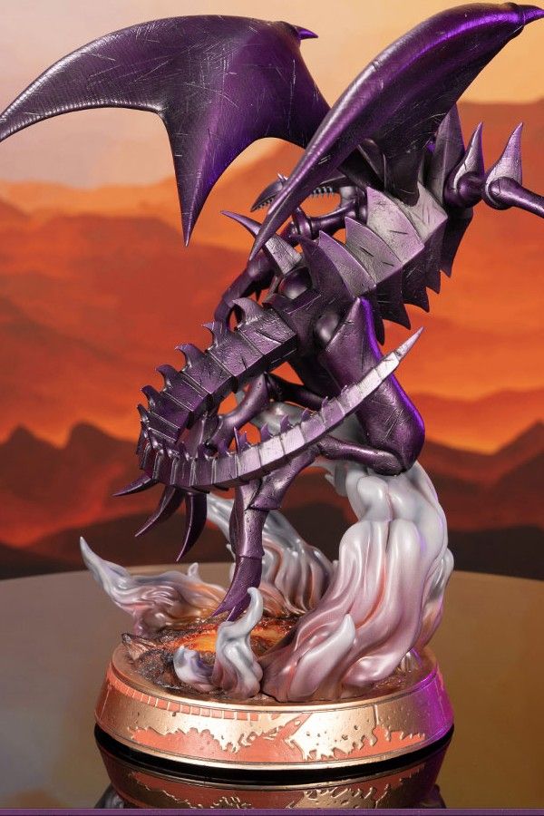 Yu-Gi-Oh! – Red-Eyes Black Dragon Purple Edition Statue | First 4 Figures