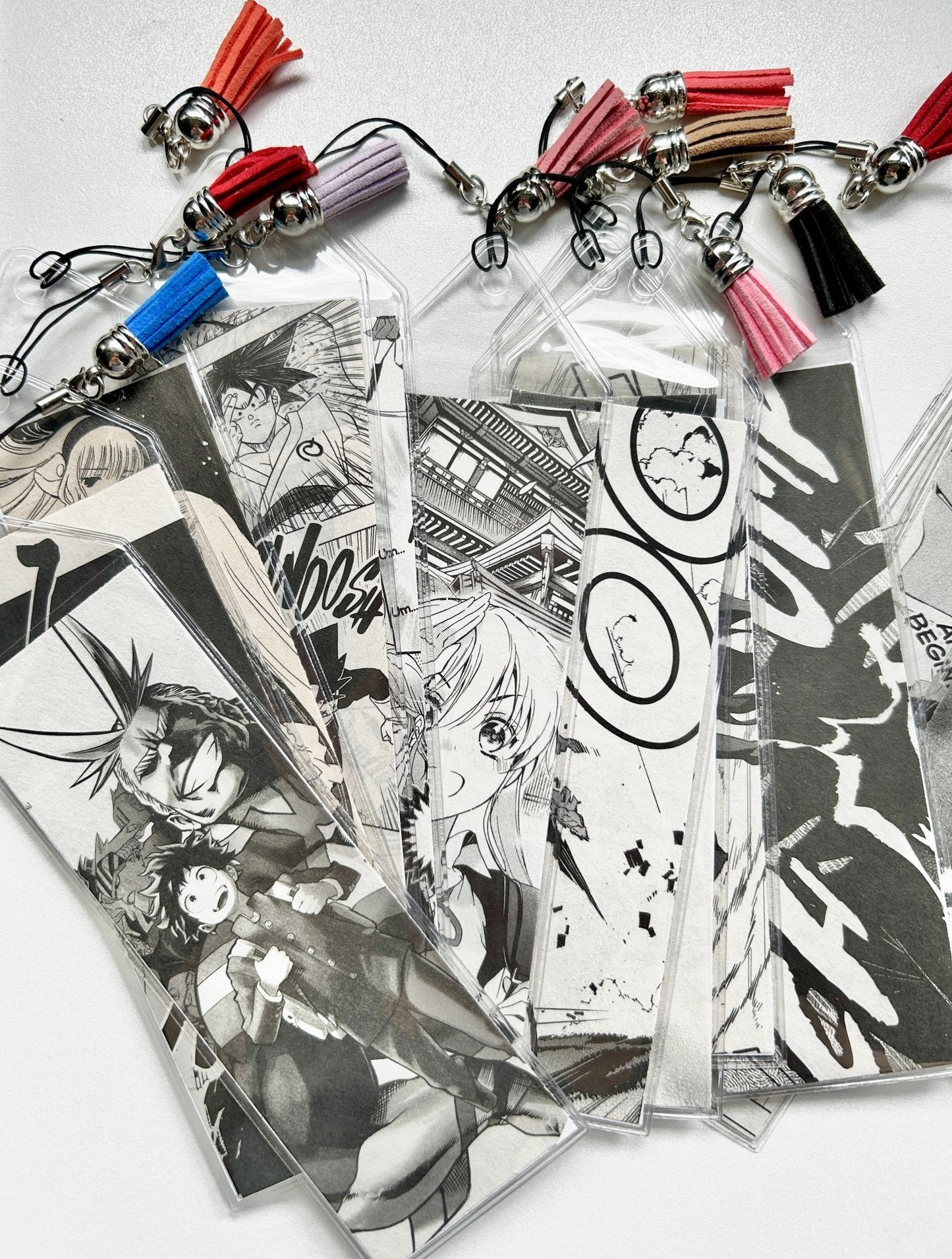 Recycled Manga Bookmarks