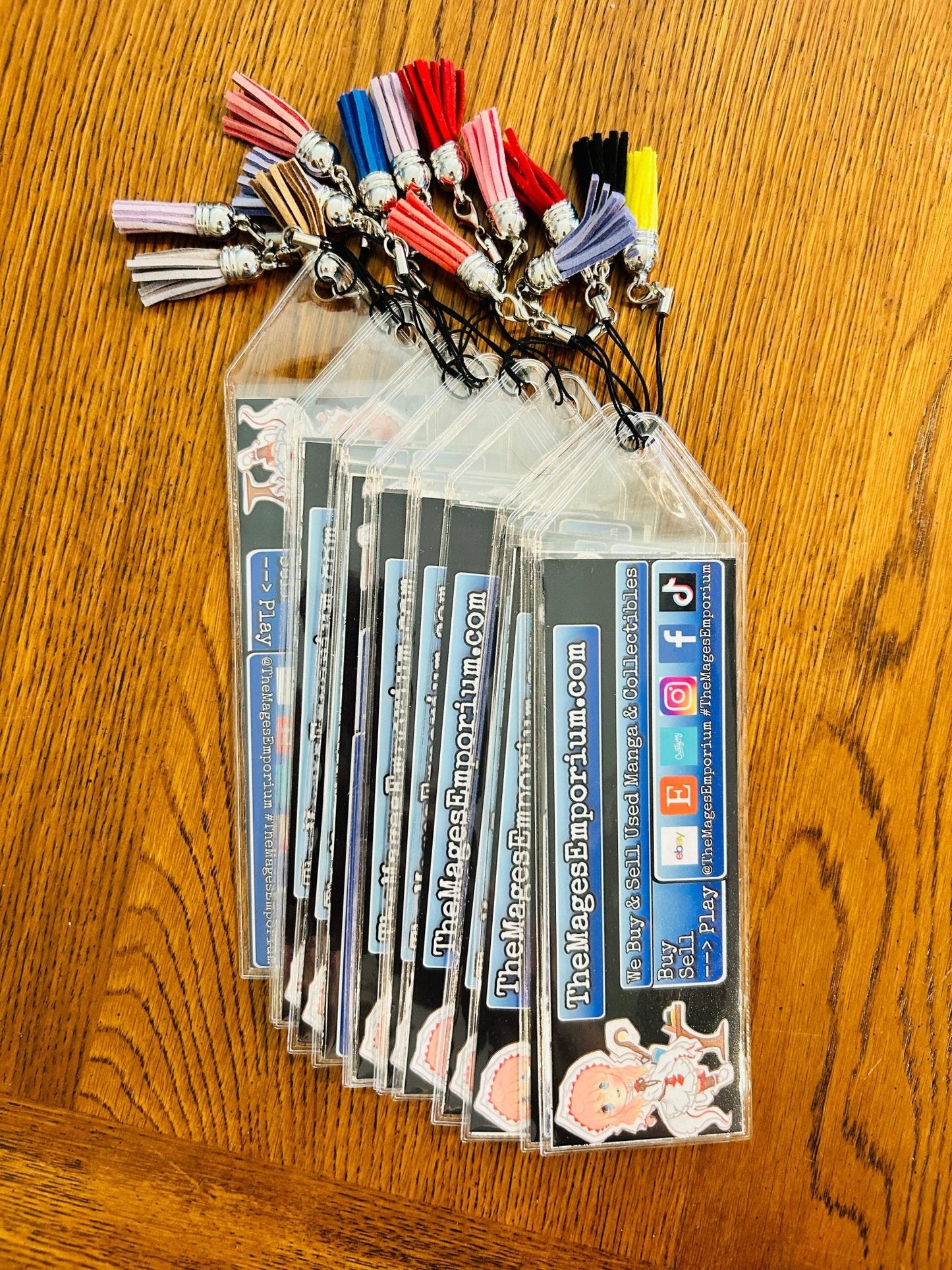 Recycled Manga Bookmarks