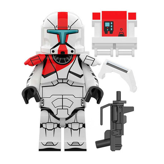 Red Commando Clone trooper