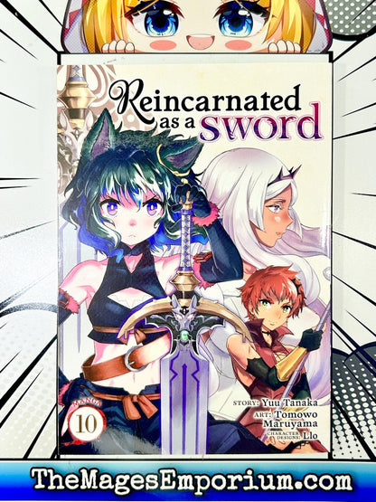 Reincarnated as a Sword Vol 10 Manga