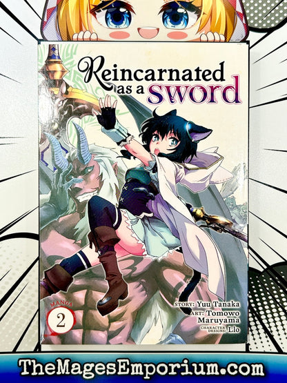 Reincarnated as a Sword Vol 2 Manga