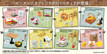 Snoopy Cafe Tour with You! Blind Box - Official Re-ment Miniature Collection