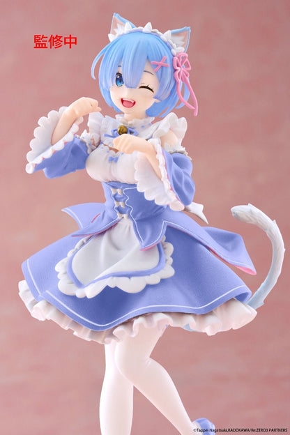Re:Zero Starting Life in Another World Rem Cat Maid Ver. Renewal Coreful Figure