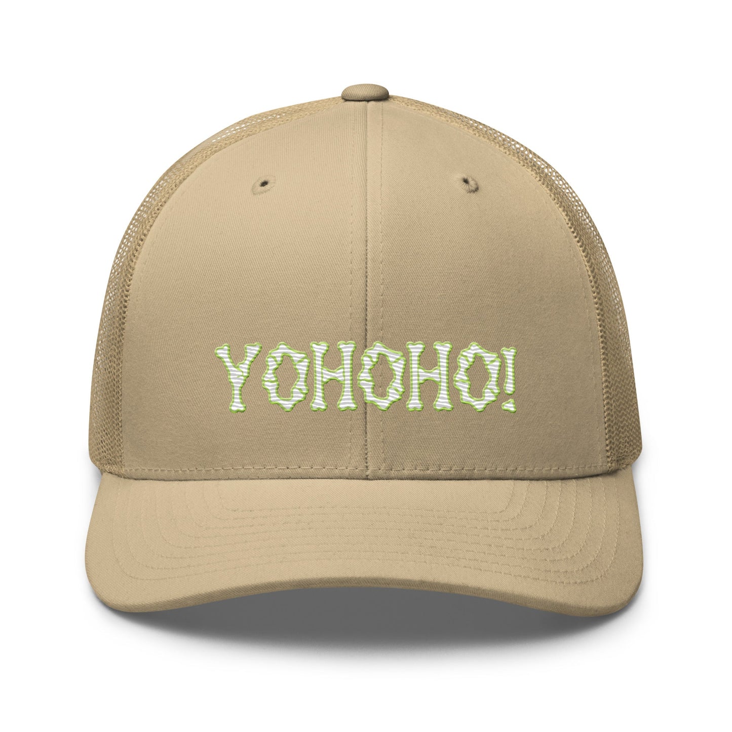 Yohoho Brook Embroidered Unisex Anime Trucker Hat