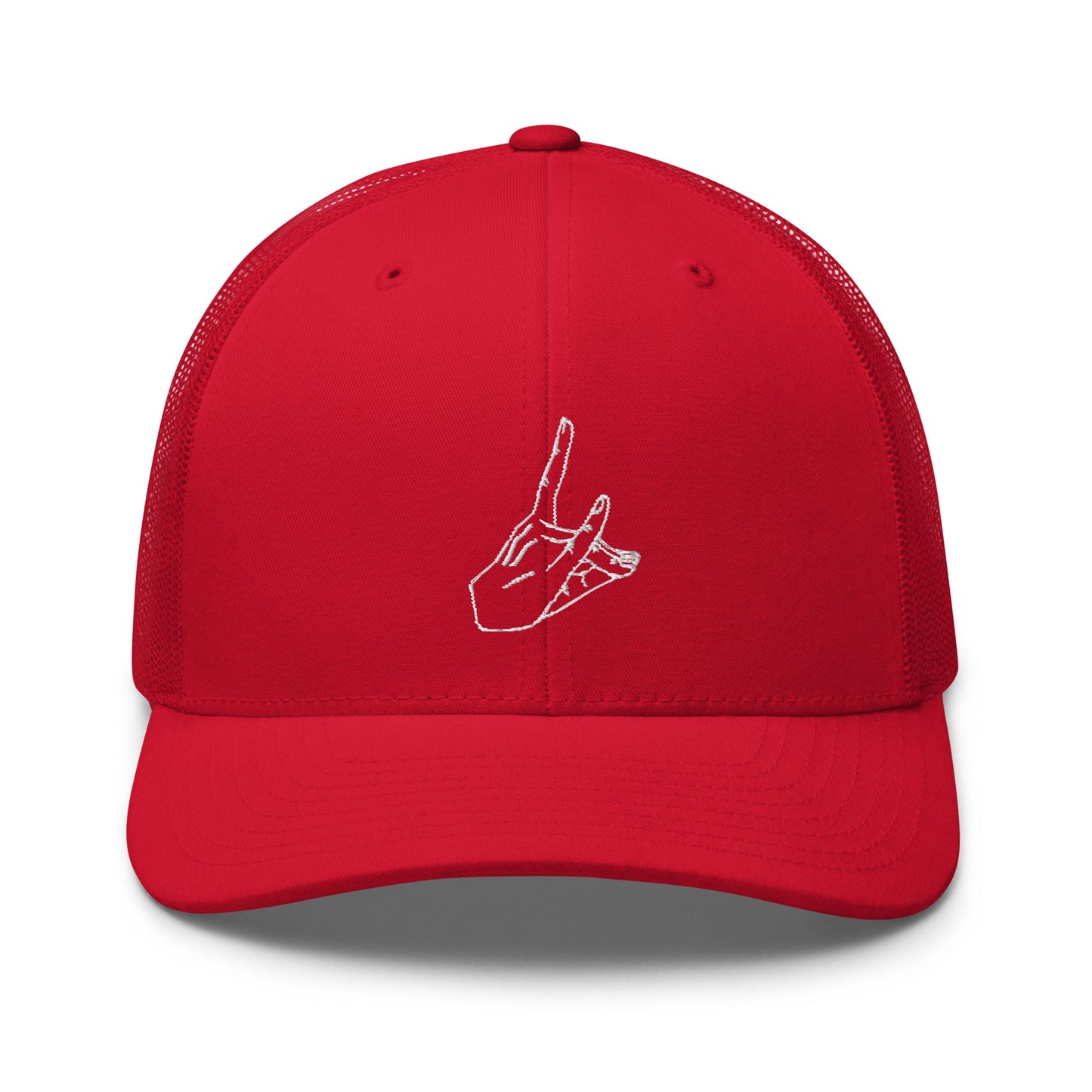 Fox Devil Aki Embroidered Chainsaw Anime Trucker Hat