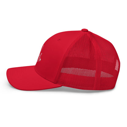 Fox Devil Aki bestickte Chainsaw Anime Trucker Mütze