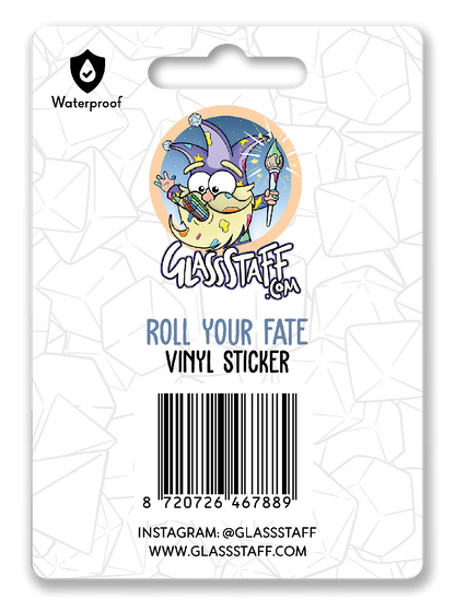 Sticker: Roll Your Fate 2 Waterproof Die Cut