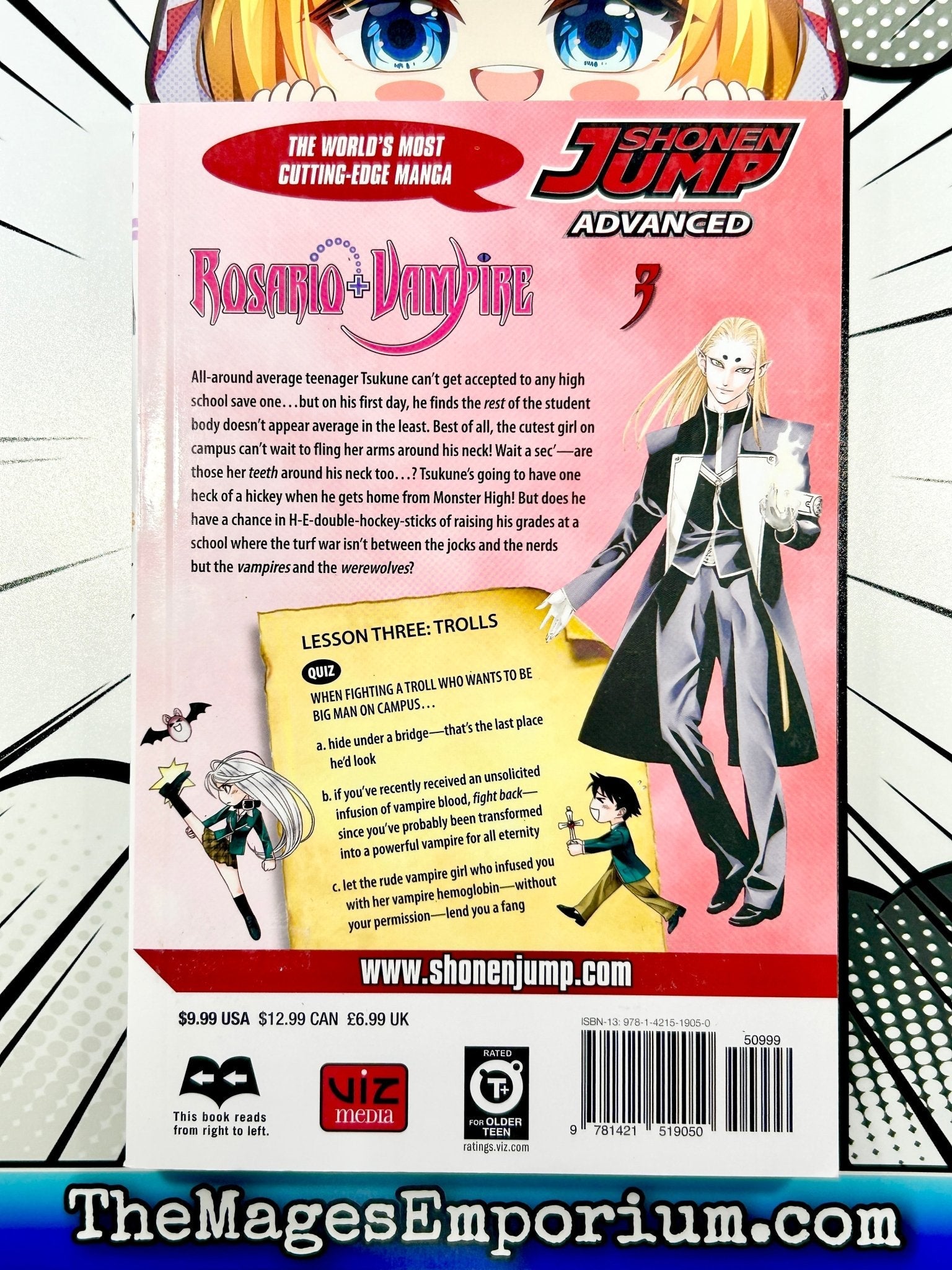 Rosario + Vampire Vol 3 – Super Anime Store