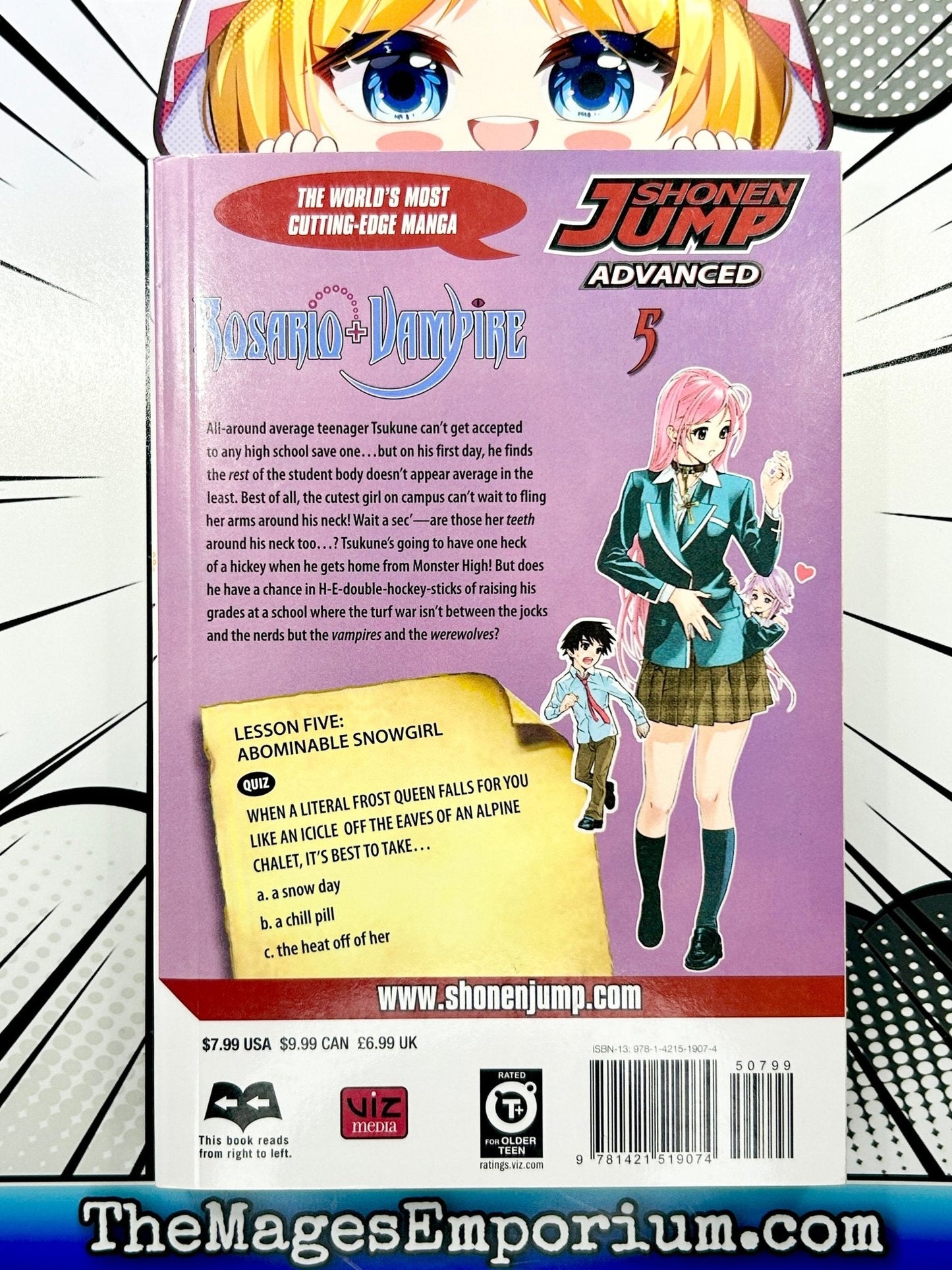 Rosario + Vampire Vol 5