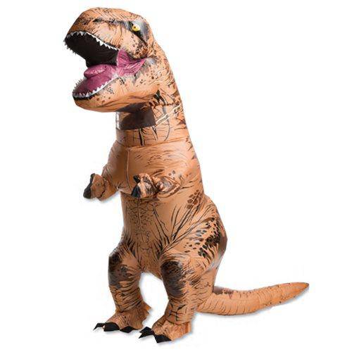 Jurassic World T-Rex Luftgeblasenes Erwachsenenkostüm mit Sound