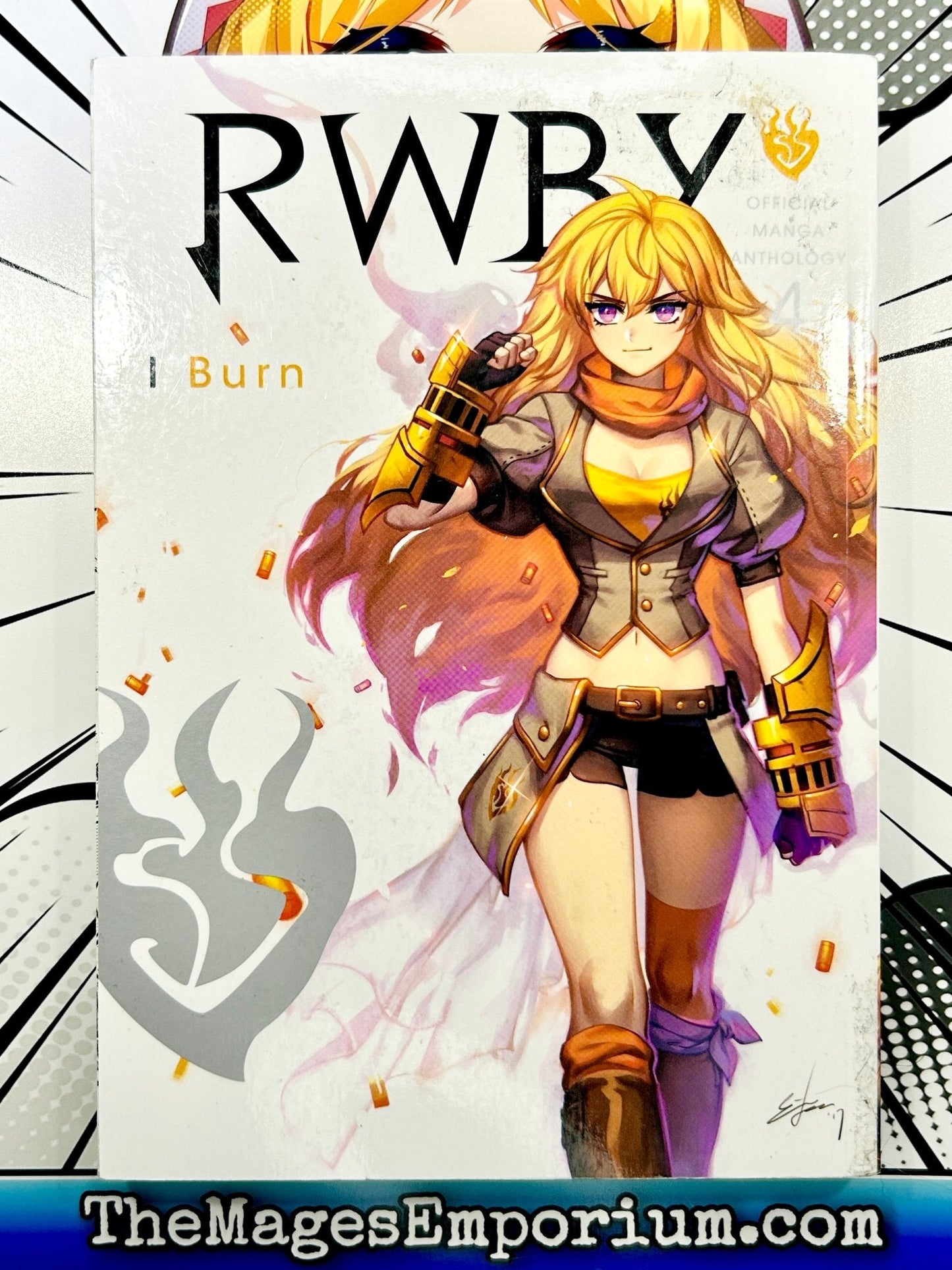 RWBY Official Manga Anthology Vol 4 I Burn