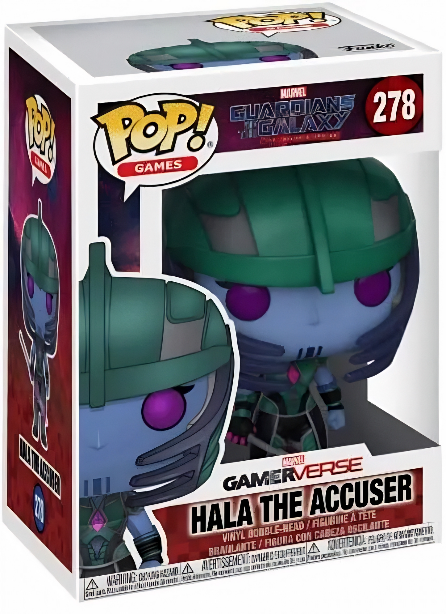 POP! Games: 278 Marvel (GOTG), Hala the Accuser (GV)